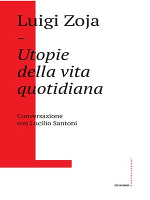 cover image of Utopie della vita quotidiana